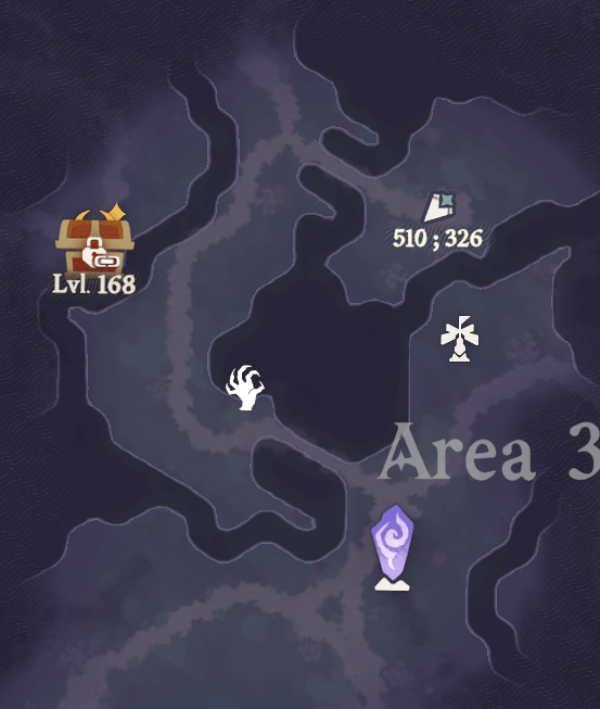 world map and chest